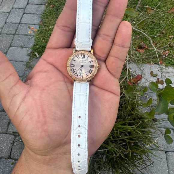 Invicta Rose Gold Tritnite Quartz Watch - Picture 9 of 9